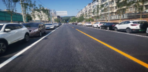 6月3日航材院周边道路改造工程—冷泉一号街（航材大道—冷泉二号街）正式完工
